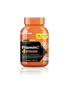 Named Sport Vitamin C 4 Natural Blend Integratore di Vitamina C 90 Compresse